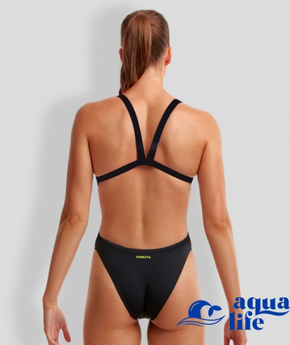 жіночий купальник Still black brace free one piece Funkita зображення 1818 2